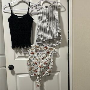 Set of 3, Summer Tanks
